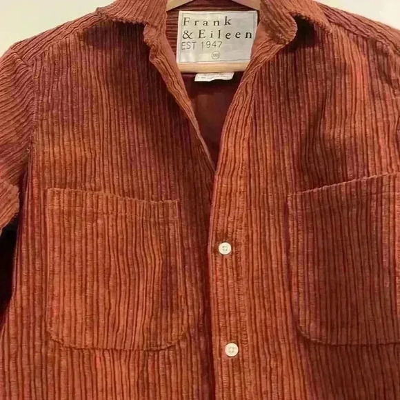 NWOT Frank & Eileen Corduroy Button-Up Shirt - Picture 6 of 13